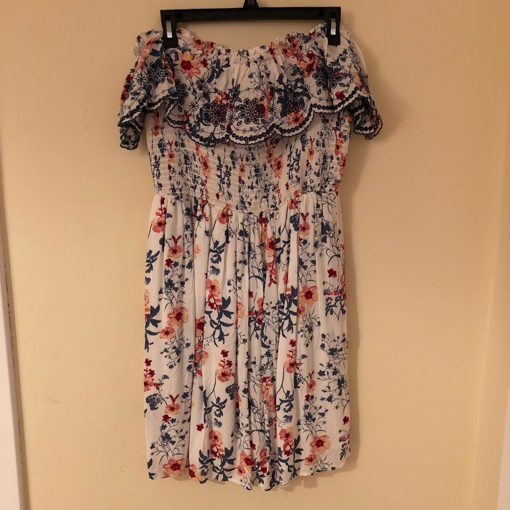 Off the shoulder dress